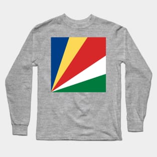 Seychelles flag Long Sleeve T-Shirt